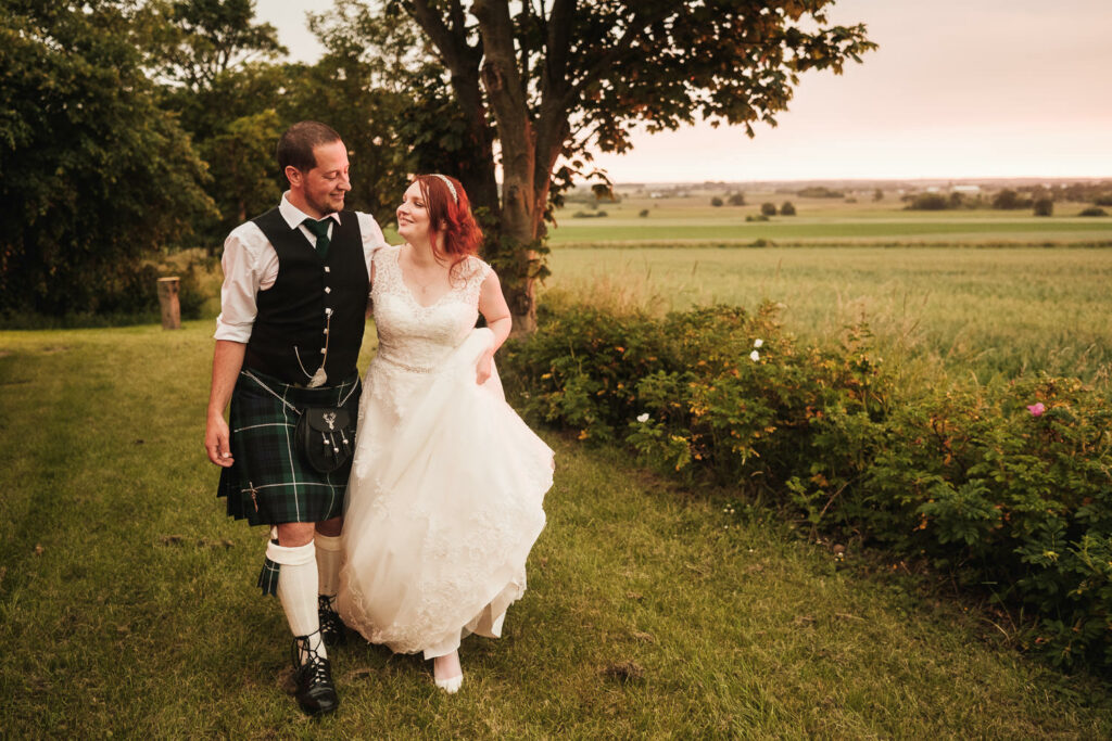 West Tower Wedding Photographer – Emilie & Simons Outdoor Wedding